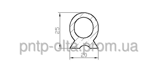 Ущільнювач двері печі ротаційної Fiorini Forni ROTOR - Зображення 2