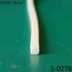 Ущільнювач силіконовий пористий 4х4мм